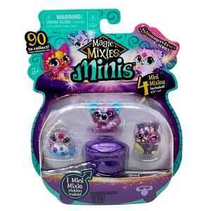 Magic Mixies Minis Shimmerverse Series 4-Figure Set NEW Sealed Collectible